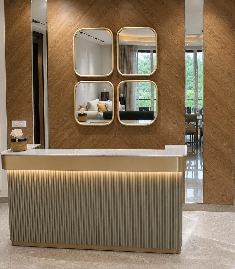 Chirag Enclave residence interior detail